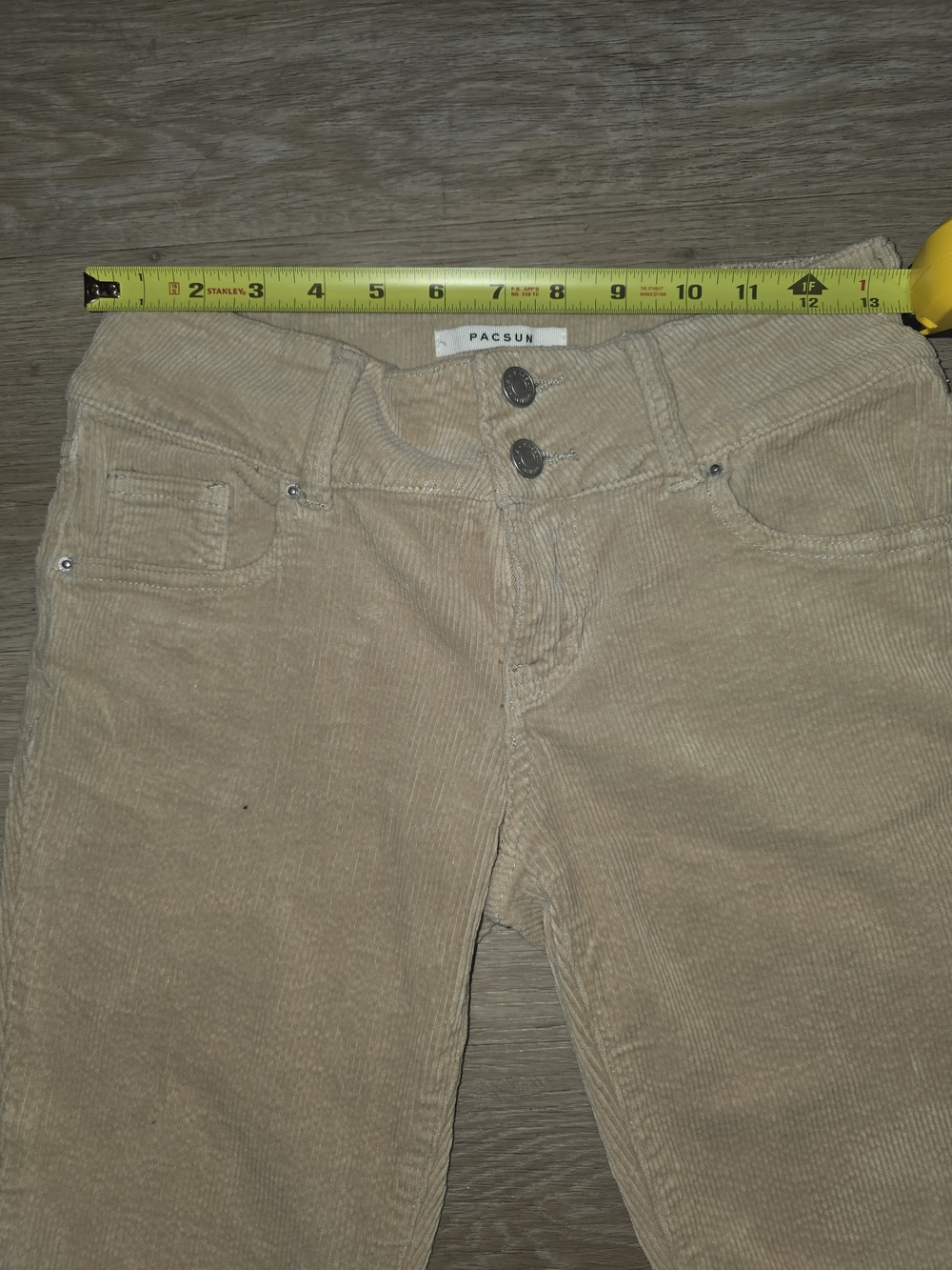 PACSUN Women's Beige Corduroy Jeans